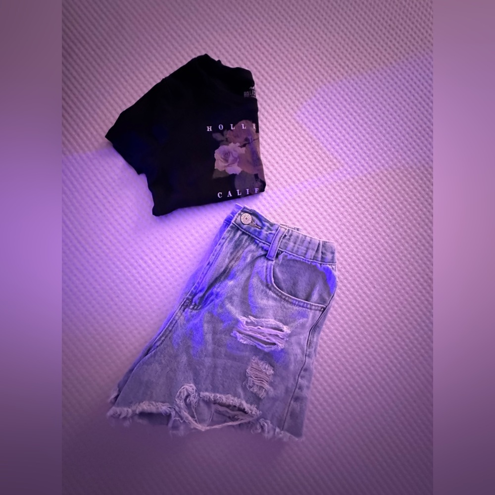 Women Shorts blue SIZE M